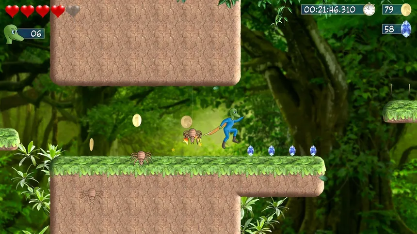 Скриншот 8 к игре Dosoland: Snake Man's Adventure