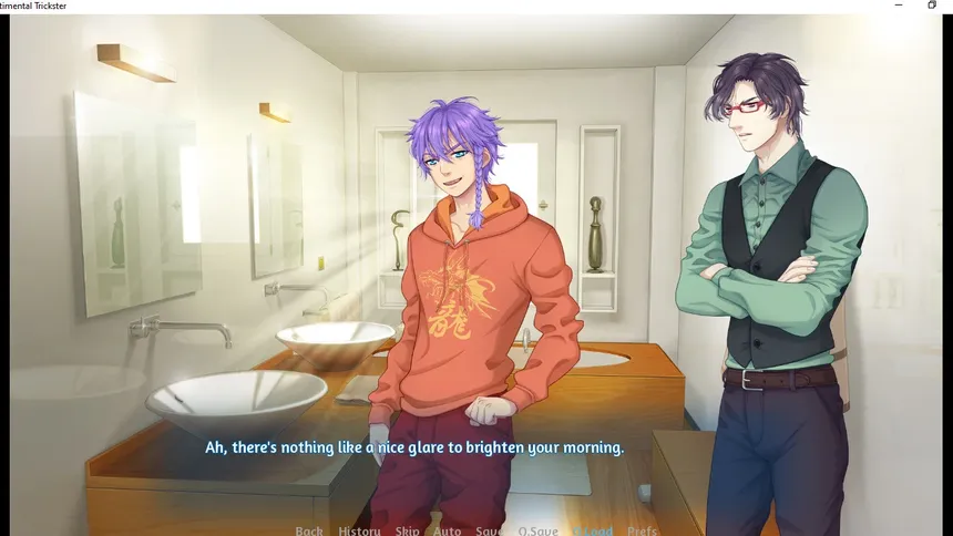 Скриншот 4 к игре Sentimental Trickster: Yaoi BL Gay Visual Novel