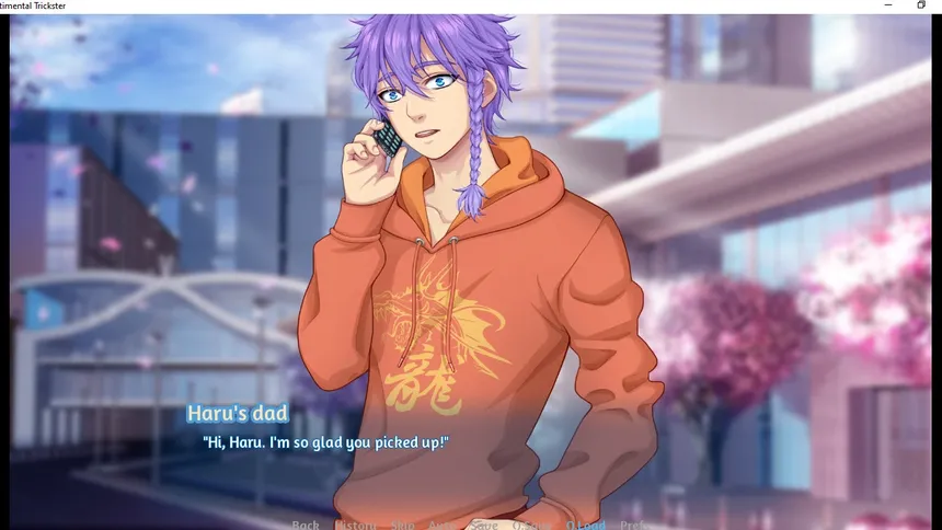 Скриншот 6 к игре Sentimental Trickster: Yaoi BL Gay Visual Novel