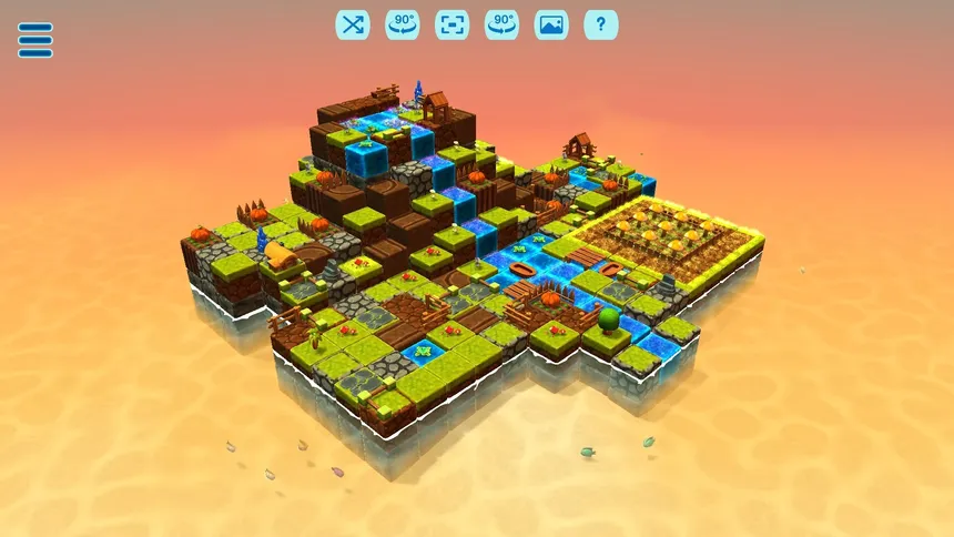Скриншот 4 к игре Island Farmer - Jigsaw Puzzle