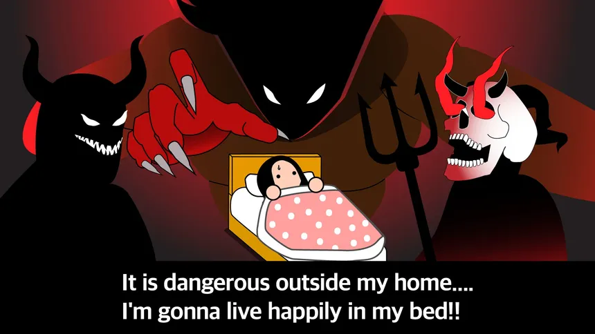 Скриншот 2 к игре Bed Survival