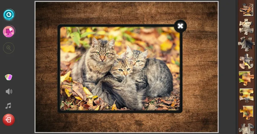 Скриншот 5 к игре Cat's Life Jigsaw Puzzles