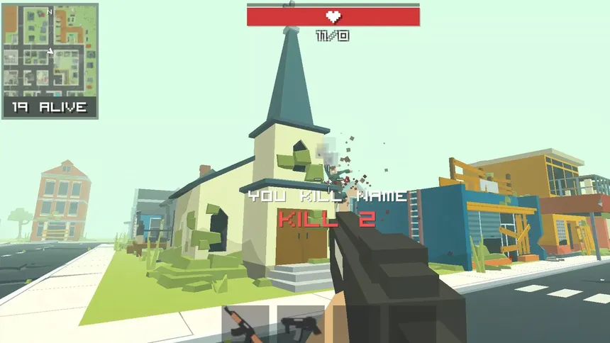 Скриншот 4 к игре Battle Royale Craft