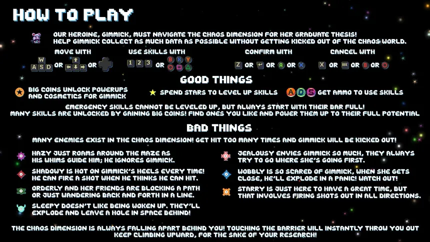 Скриншот 2 к игре Gimmick in the Chaos Dimension