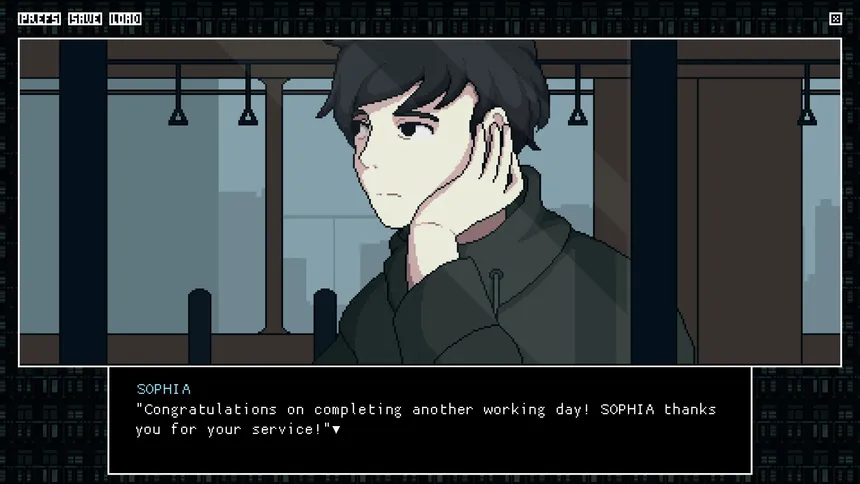 Скриншот 1 к игре Twilight Town: A Cyberpunk Day In Life