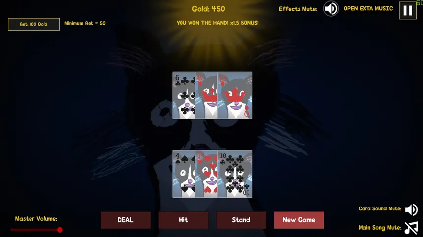 Скриншот 2 к игре Endless Furry Blackjack