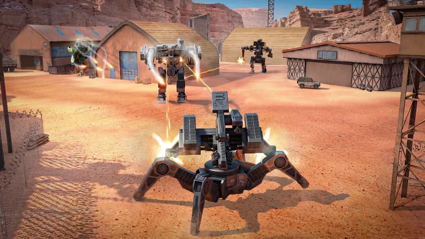 Скриншот 1 к игре WWR: World of Warfare Robots
