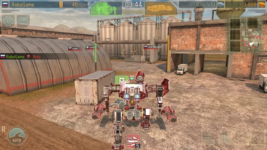 Скриншот 8 к игре WWR: World of Warfare Robots