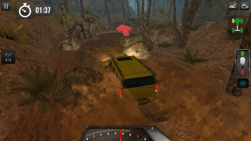 Скриншот 6 к игре Offroad Driving Simulator 4x4
