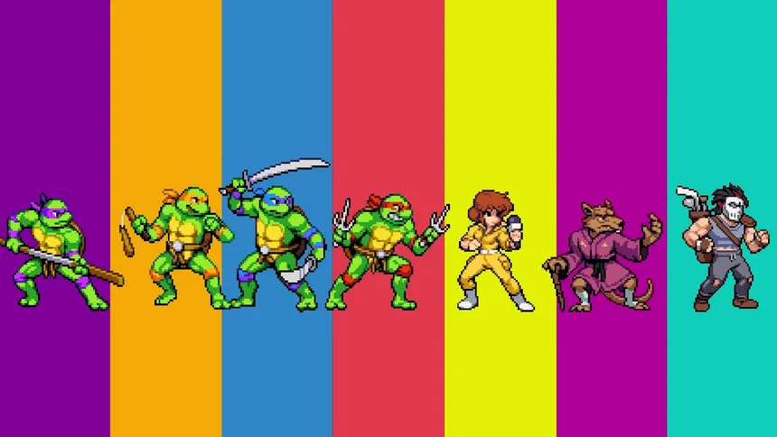 Скриншот 1 к игре Teenage Mutant Ninja Turtles: Shredder's Revenge
