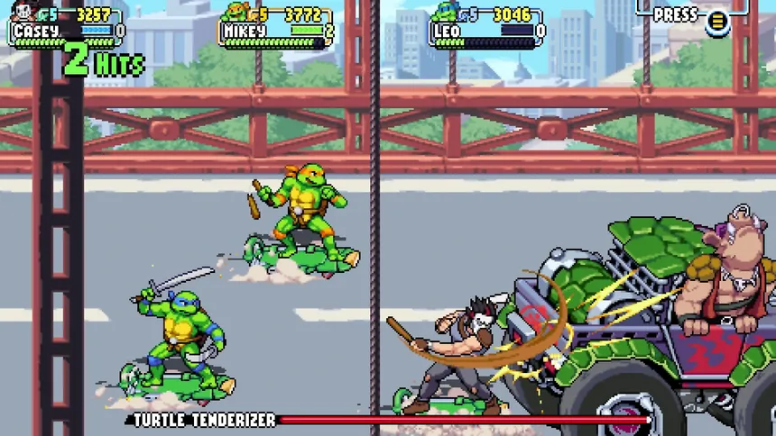 Скриншот 2 к игре Teenage Mutant Ninja Turtles: Shredder's Revenge