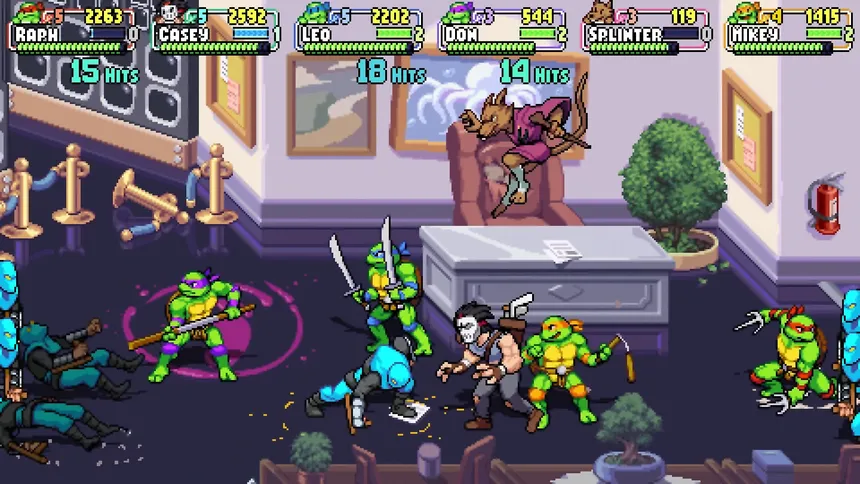 Скриншот 4 к игре Teenage Mutant Ninja Turtles: Shredder's Revenge