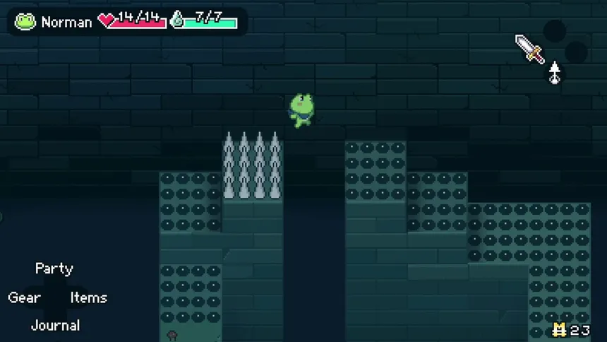 Скриншот 2 к игре A Frog's Tale