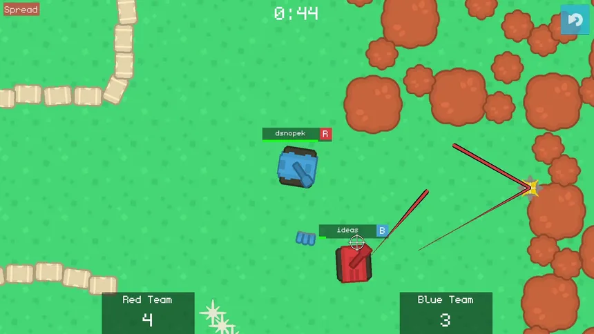 Скриншот 3 к игре Retro Tank Party