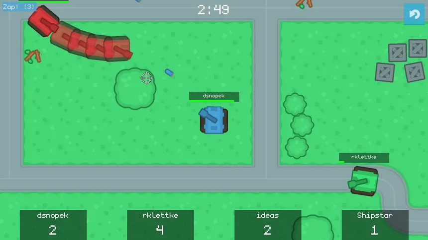 Скриншот 4 к игре Retro Tank Party
