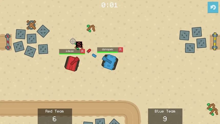 Скриншот 7 к игре Retro Tank Party