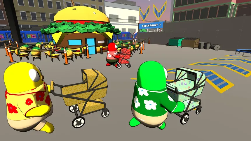 Скриншот 7 к игре Super Totally Ultimate Dad Showdown