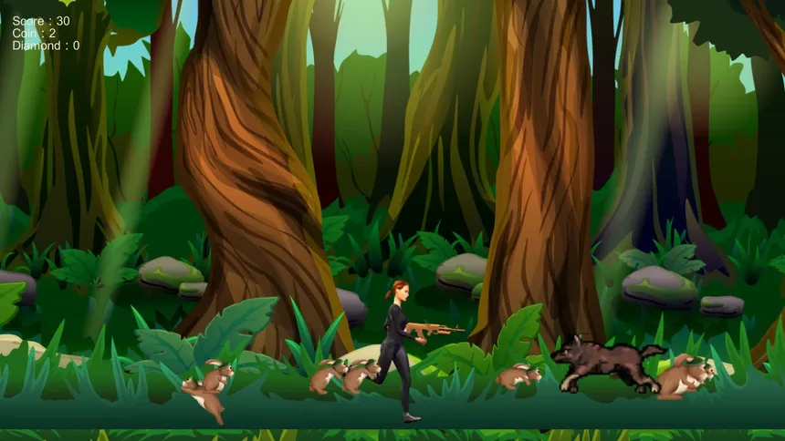 Скриншот 4 к игре Hunter Girl