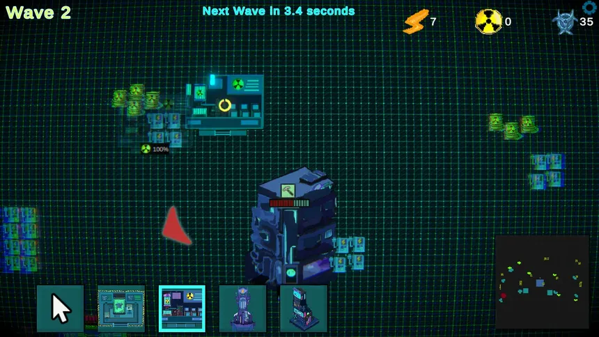 Скриншот 1 к игре CyberGrid: Tower defense