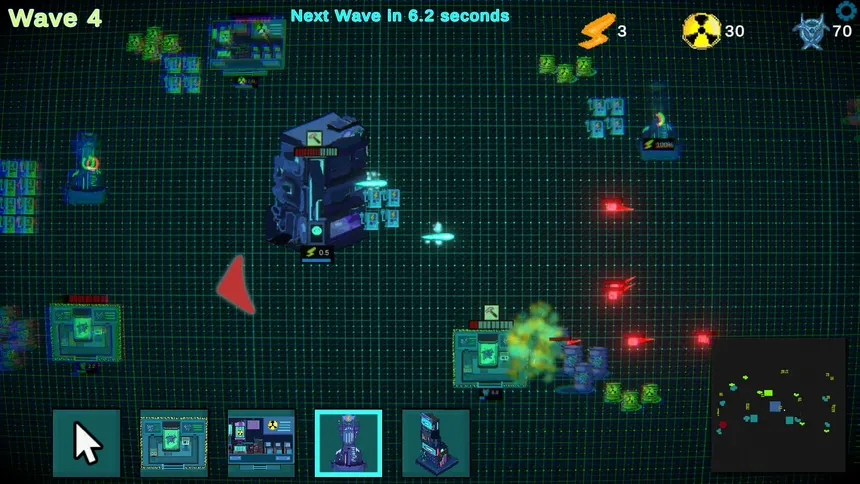 Скриншот 3 к игре CyberGrid: Tower defense