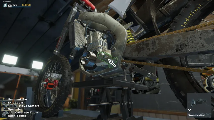 Скриншот 1 к игре Motorcycle Mechanic Simulator 2021: Prologue
