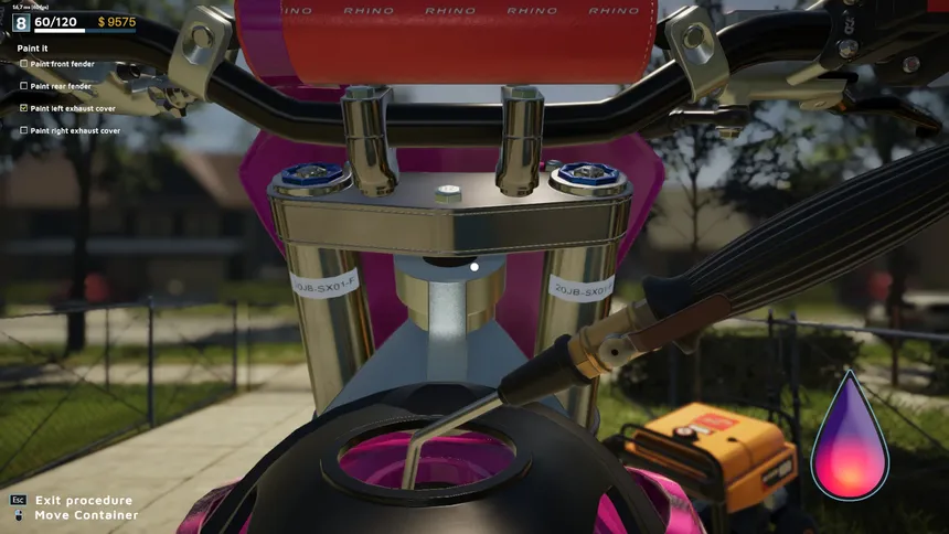 Скриншот 4 к игре Motorcycle Mechanic Simulator 2021: Prologue