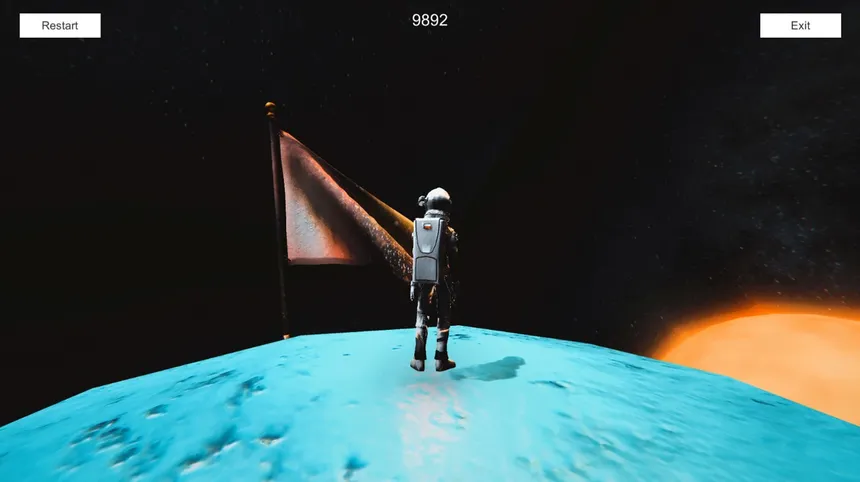 Скриншот 1 к игре Gravity run