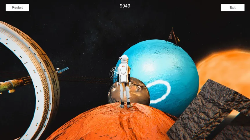 Скриншот 4 к игре Gravity run