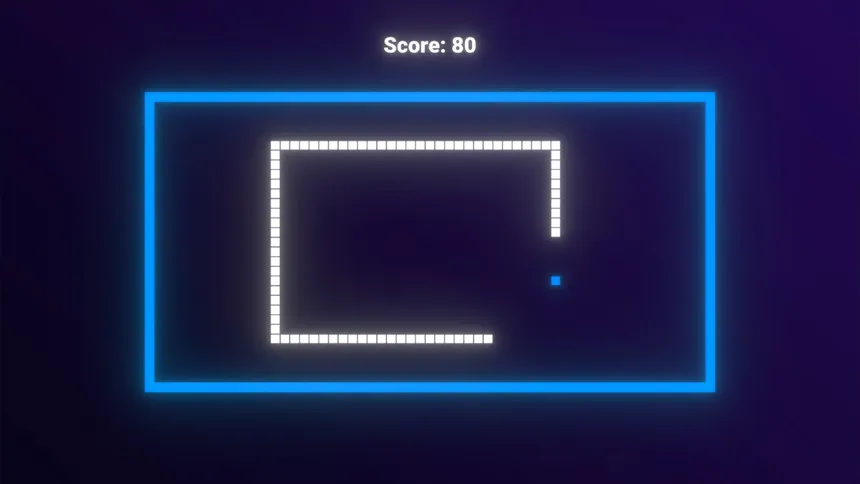 Скриншот 2 к игре Neon Snake