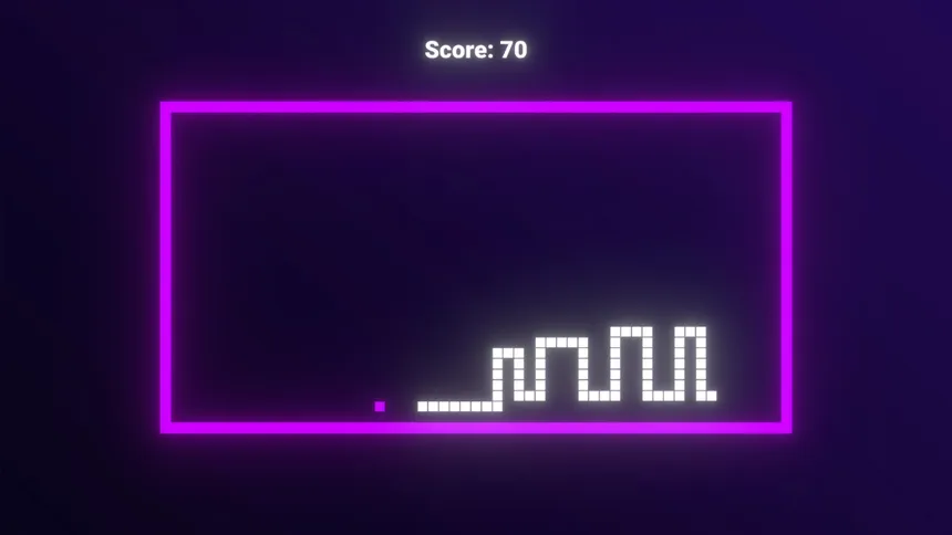 Скриншот 3 к игре Neon Snake