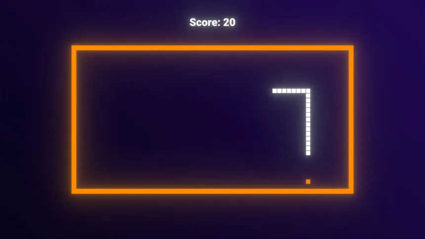 Скриншот 6 к игре Neon Snake
