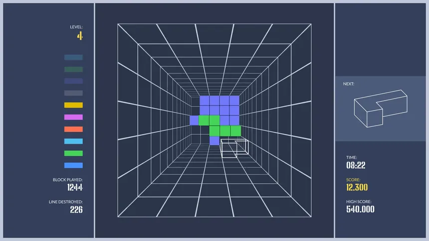 Скриншот 2 к игре TETRIX 3D
