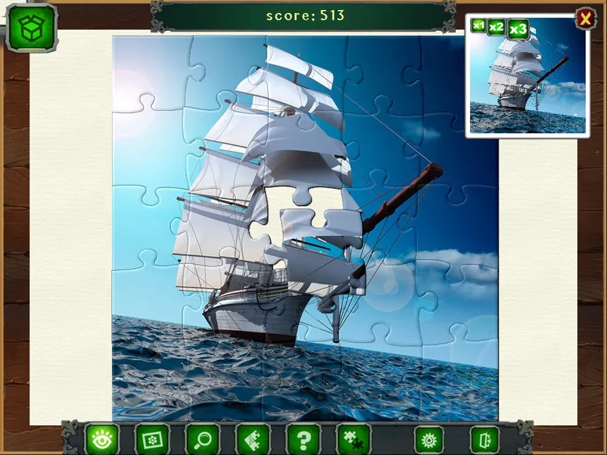 Скриншот 2 к игре Caribbean Jigsaw