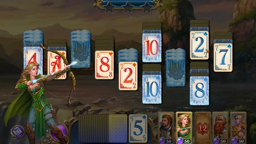 Скриншот 1 к игре Emerland Solitaire 2 Collector's Edition
