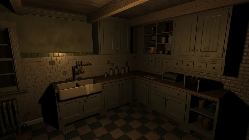 Скриншот 4 к игре Descending I - House of Nightmares