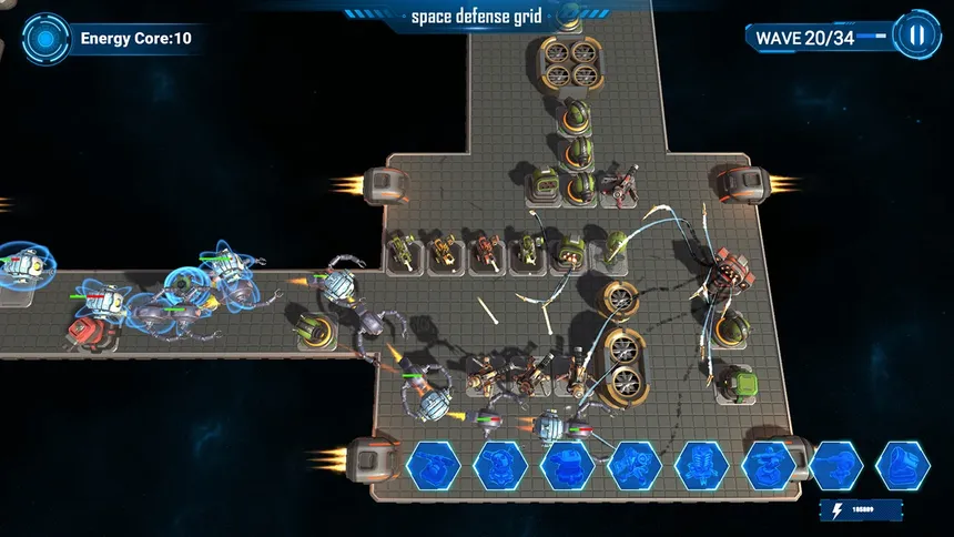 Скриншот 1 к игре Space Defense Grid