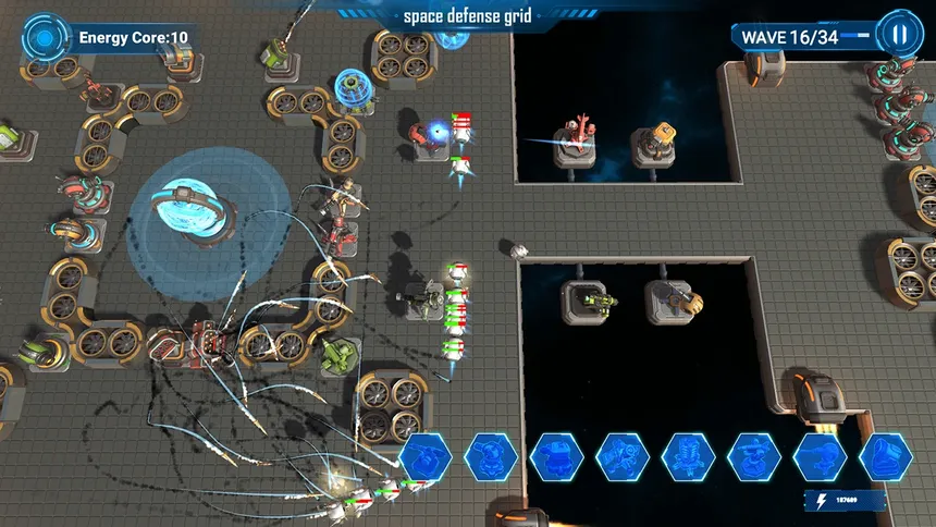 Скриншот 2 к игре Space Defense Grid