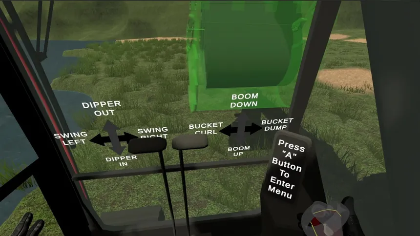 Скриншот 2 к игре Excavator Simulator VR