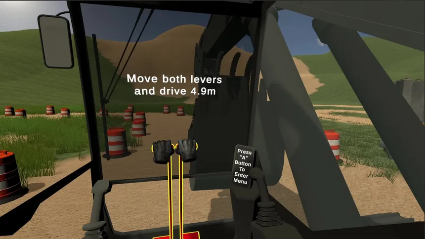 Скриншот 3 к игре Excavator Simulator VR