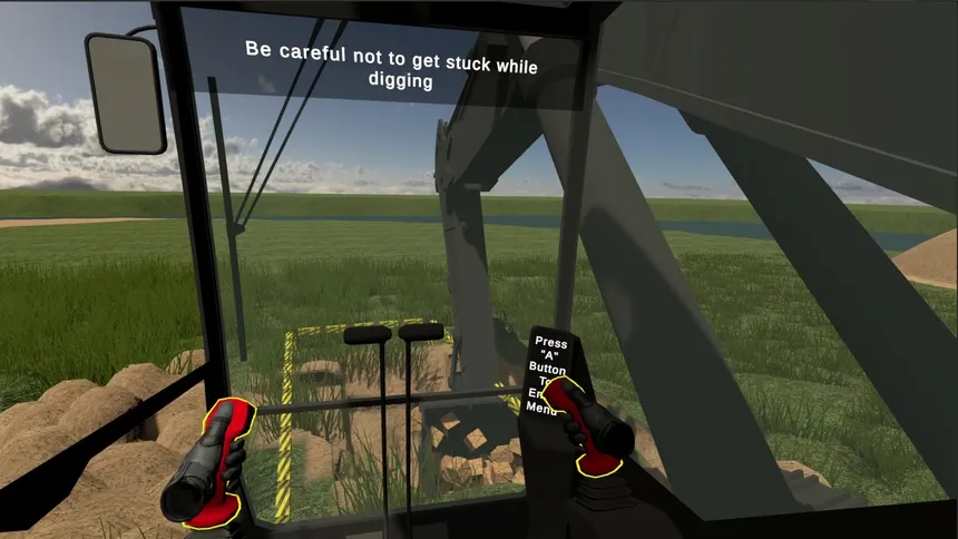 Скриншот 4 к игре Excavator Simulator VR