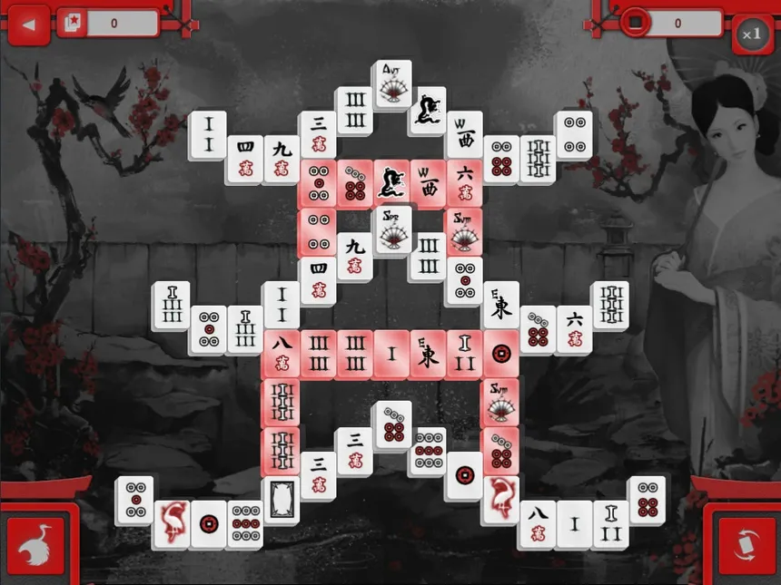 Скриншот 2 к игре Asian Mahjong