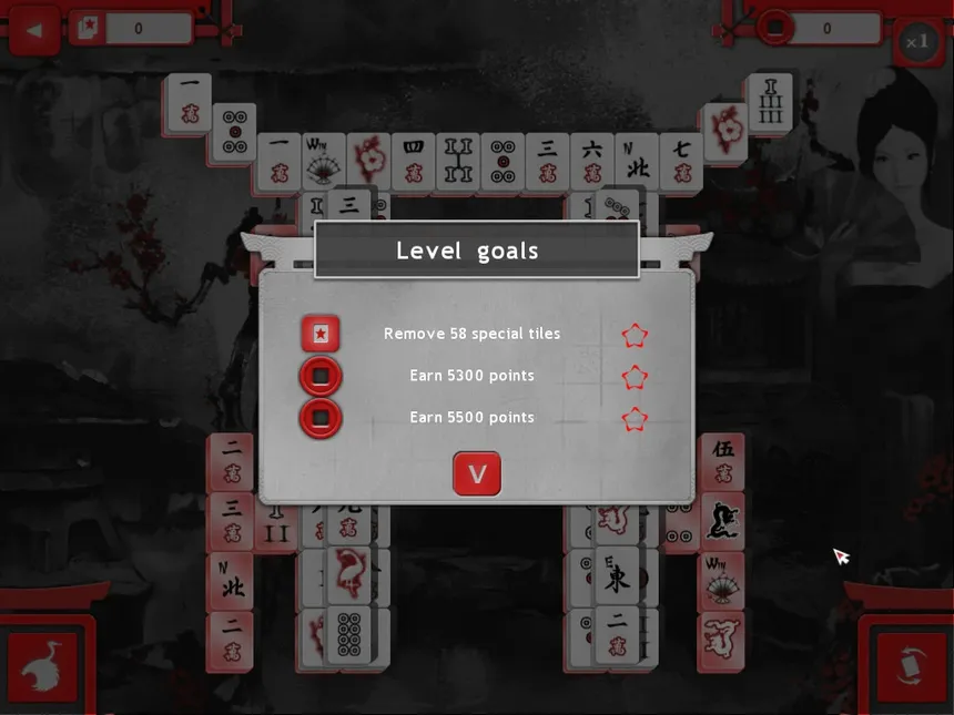 Скриншот 4 к игре Asian Mahjong