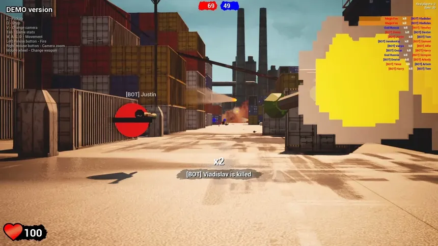 Скриншот 4 к игре DotStrike