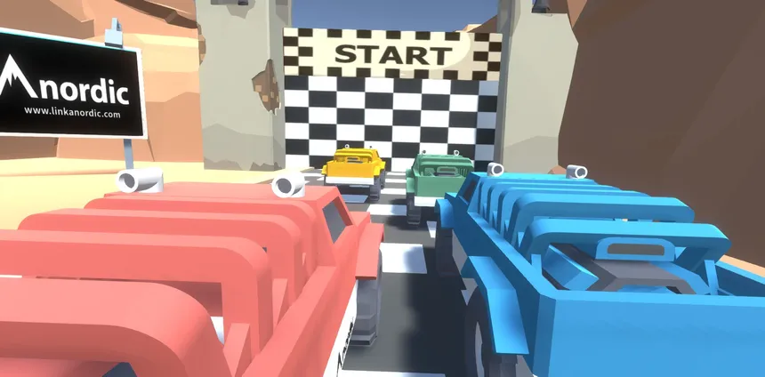 Скриншот 1 к игре RACING BROS: ONLINE