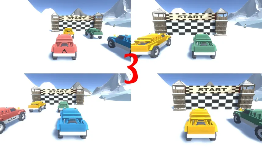 Скриншот 4 к игре RACING BROS: ONLINE