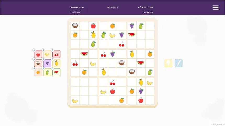 Скриншот 5 к игре Fruit Sudoku