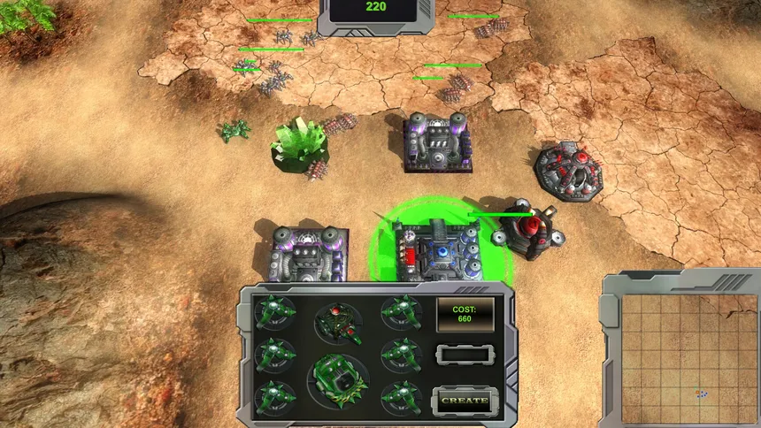 Скриншот 1 к игре Spider-Robots War