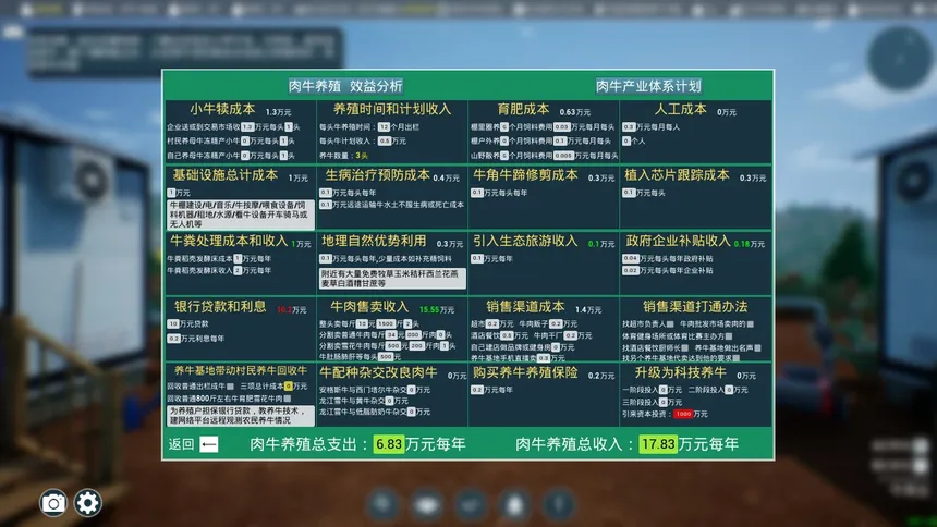 Скриншот 8 к игре 肉牛养殖计划