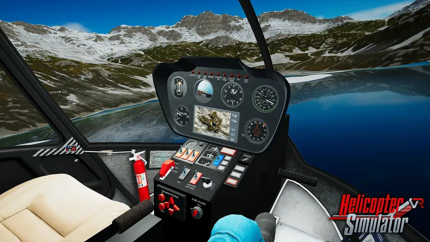 Скриншот 2 к игре Helicopter Simulator VR 2021 - Rescue Missions