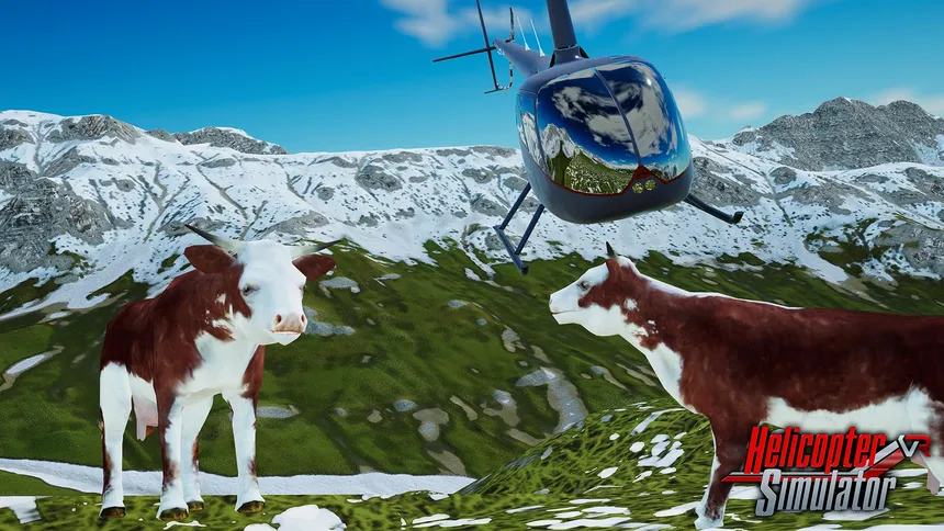 Скриншот 4 к игре Helicopter Simulator VR 2021 - Rescue Missions